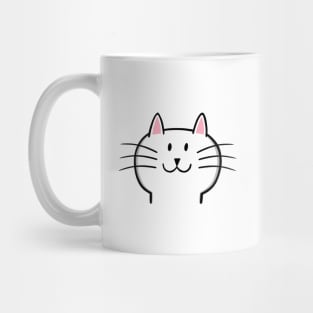 Cute Cat Face Mug